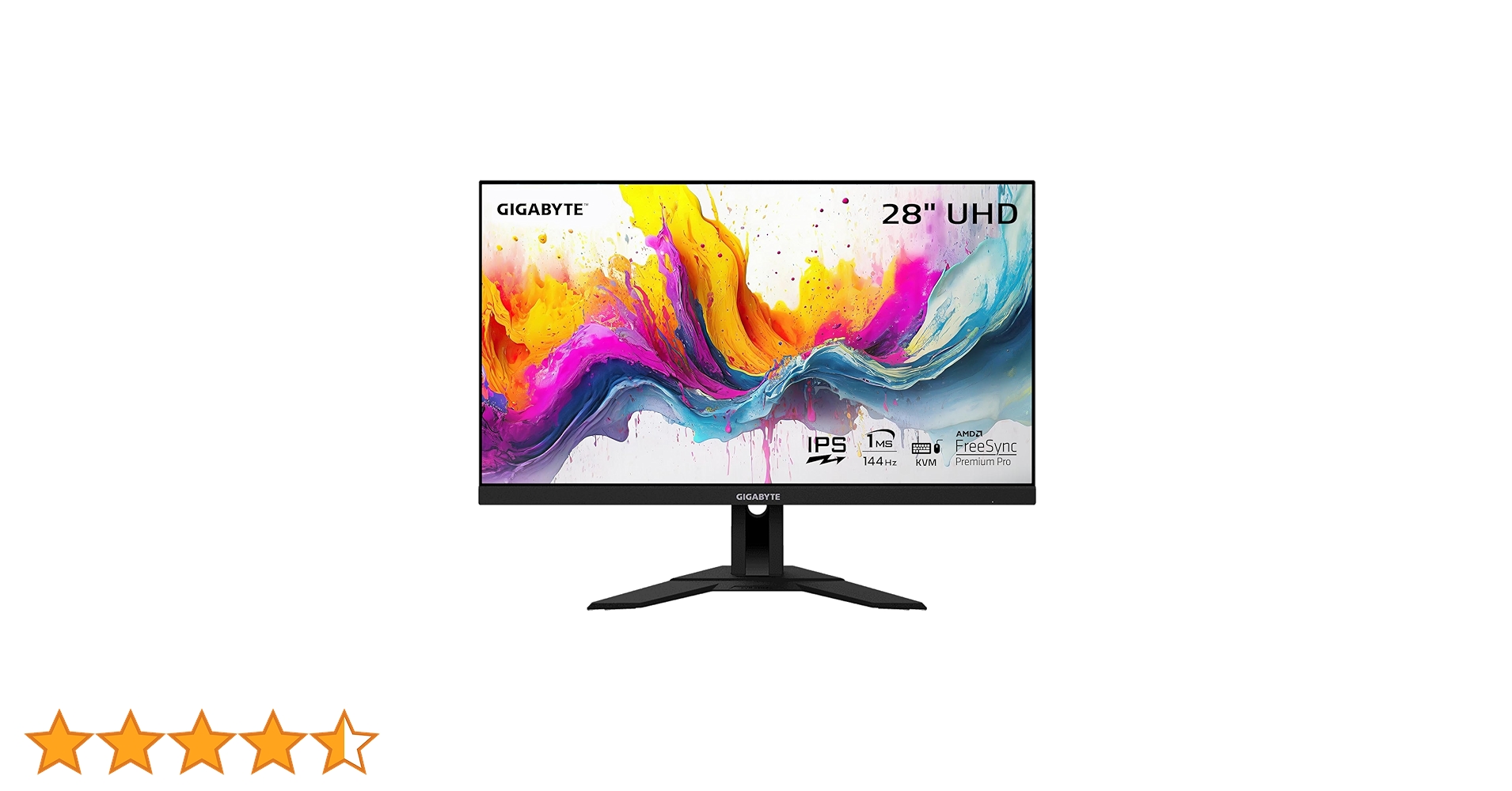 Amazon.co.jp: Gigabyte M28U 28インチ 144Hz ゲーミングモニター 3840